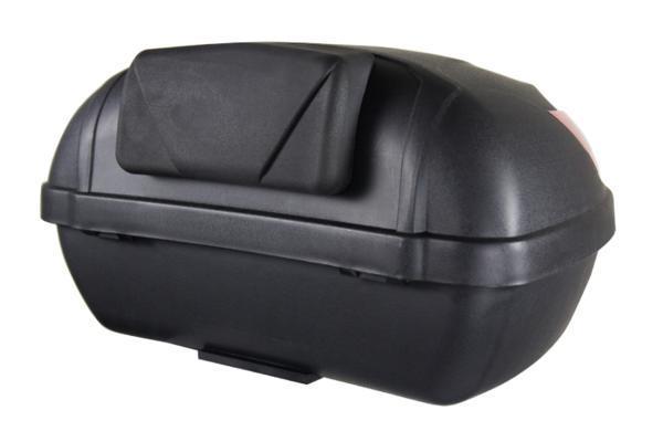 新品 バイク用リアボックス 51L ベース付属 バックレスト付属 新品 バイク用リアボックス 51L ベース付属 バックレスト付属