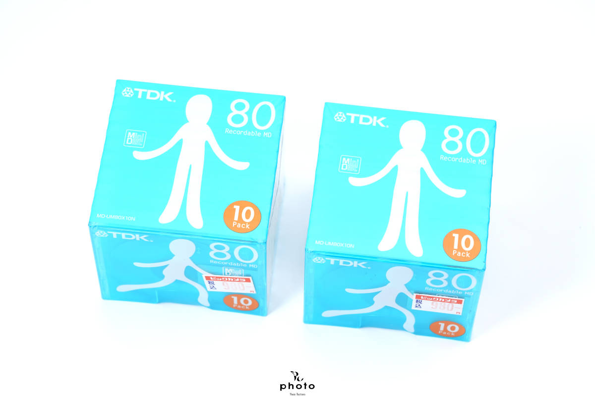  TDK Mini Disc ミニディスク MD MD-UM80X10N 10枚入 2パック 合計20枚(記録媒体)｜売買されたオークション情報、yahooの商品情報をアーカイブ公開 - オークファン 記録媒体