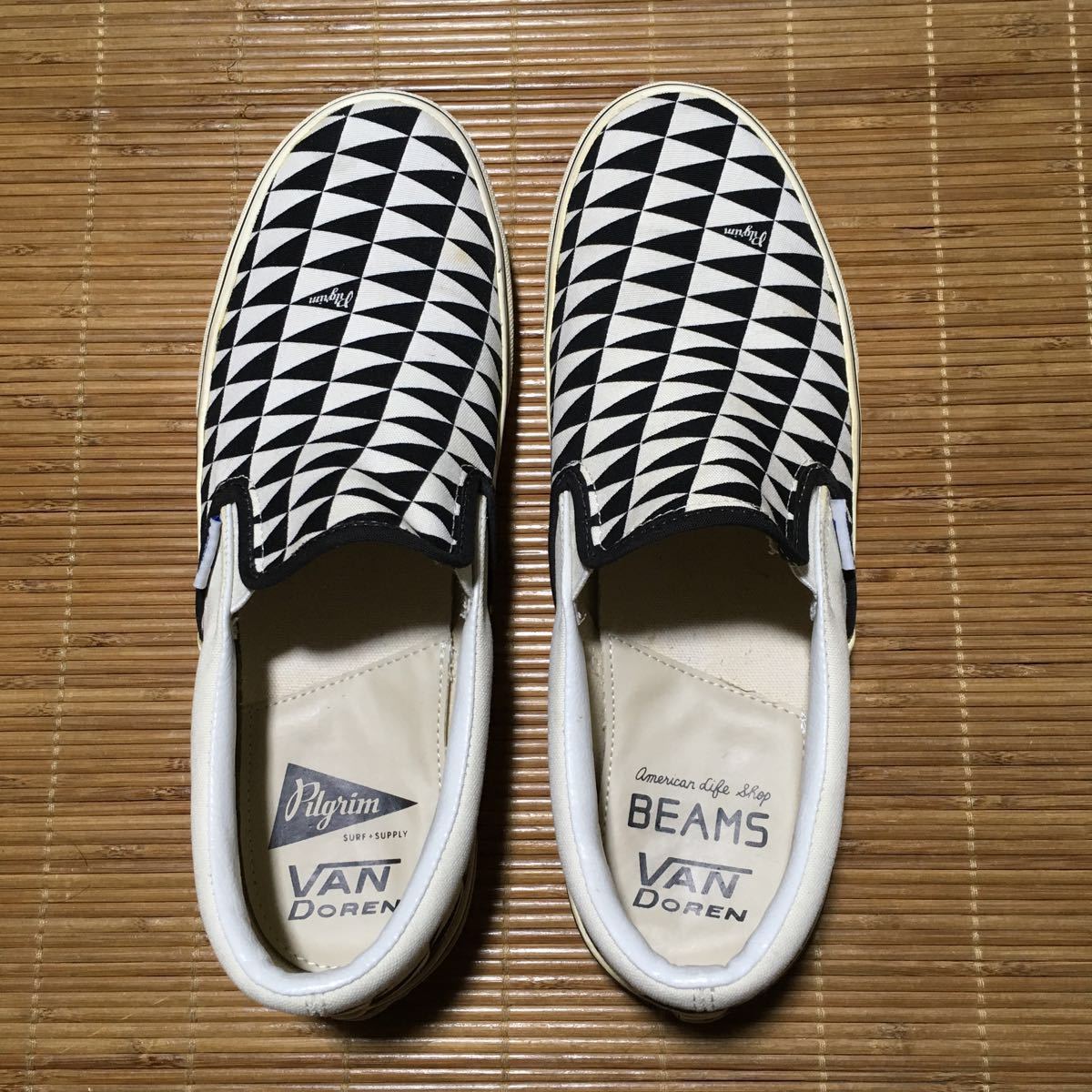 初代 2014年製 VANS × PILGRIM SURF+SUPPLY × BEAMS スリッポン SLIP 