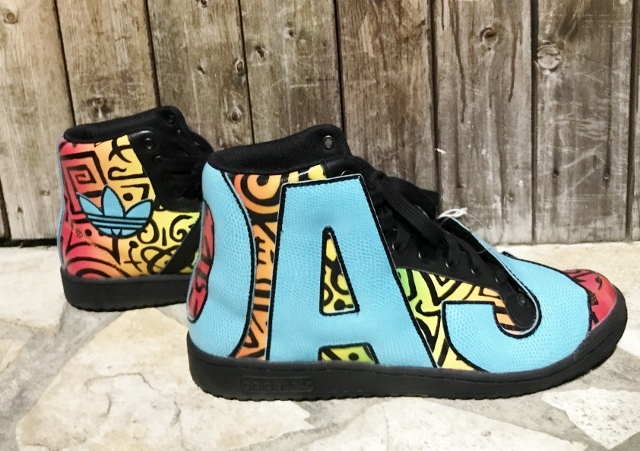 adidas　jeremy scott ジェレミースコット 使用は10回程 adidas jeremy scott ジェレミースコット 使用は10回程 数回使用
