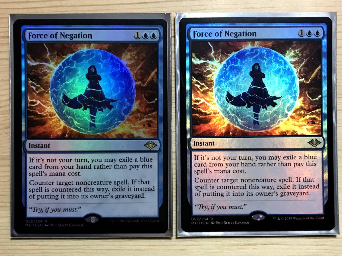 of 否定の力 MTG Negation 否定の力⁄Force Final 英語版 Force Fantasy