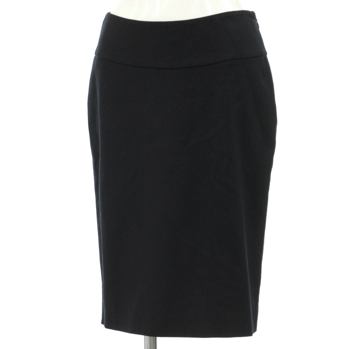 ◇PRADA プラダ タイトスカート サイズ38◇ black /黒/ブラック/ウール  