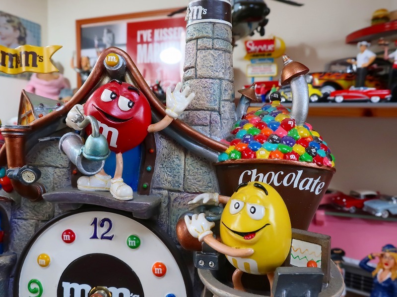 コレクタークロック ダンバリーミント 激レア！絶版！m&m's ダン