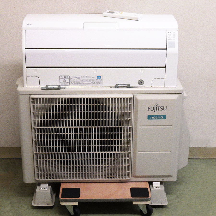 FUJITSU/富士通◇ルームエアコン 室内機 AS-R40J-W 室外機 AO-R40J 