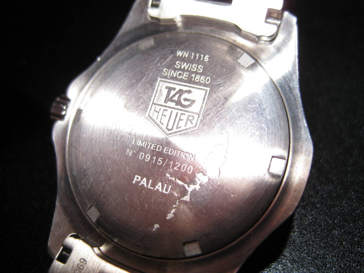 TAG Heuer タグホイヤー 2000エクスクルーシブ ブルーホール パラオ