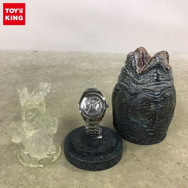 安い，新作】 1円～ 箱無 FOSSIL エイリアン 腕時計 卵型ケース付き