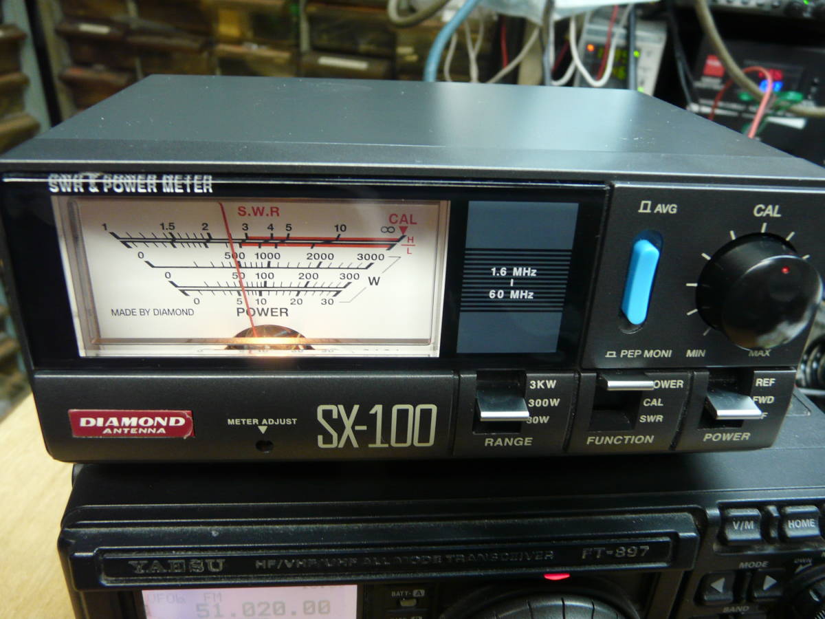 SX-100 ダイヤモンド Diamond 3000W - アンテナ高性能オート SX-100 第