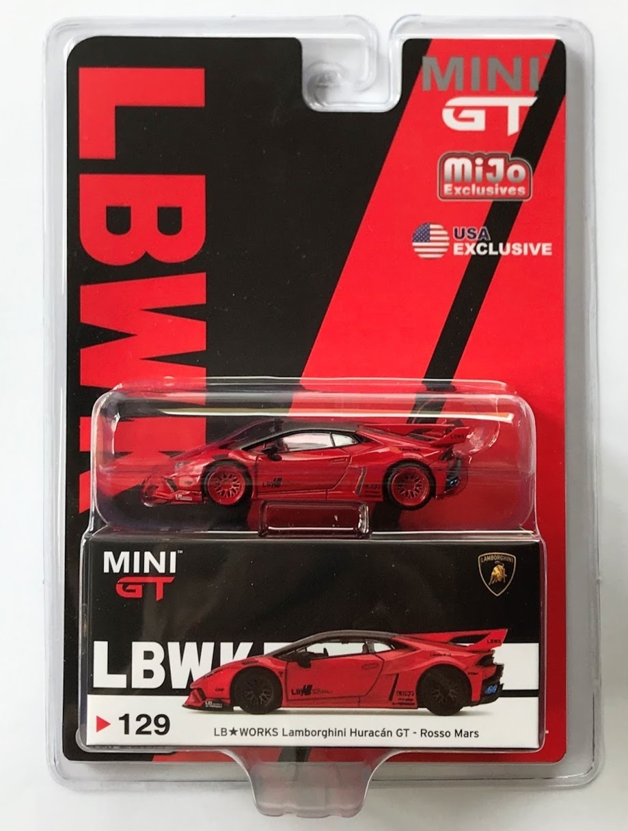希少】MINI GT 1/64 LB☆Works Lamborghini Huracan GT/ リバティー