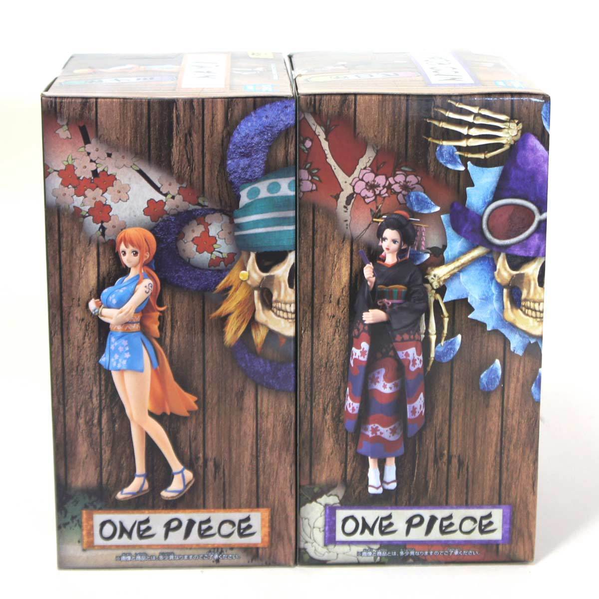 送料無料 未開封 ONE PIECE(ワンピース) フィギュアワノ国 おナミとお 