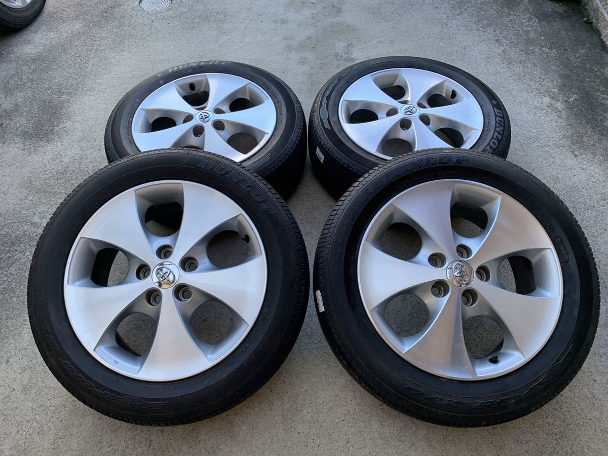 ☆ 人気の10系後期 アルファード 17インチアルミ＋タイヤ 225/55R17 
