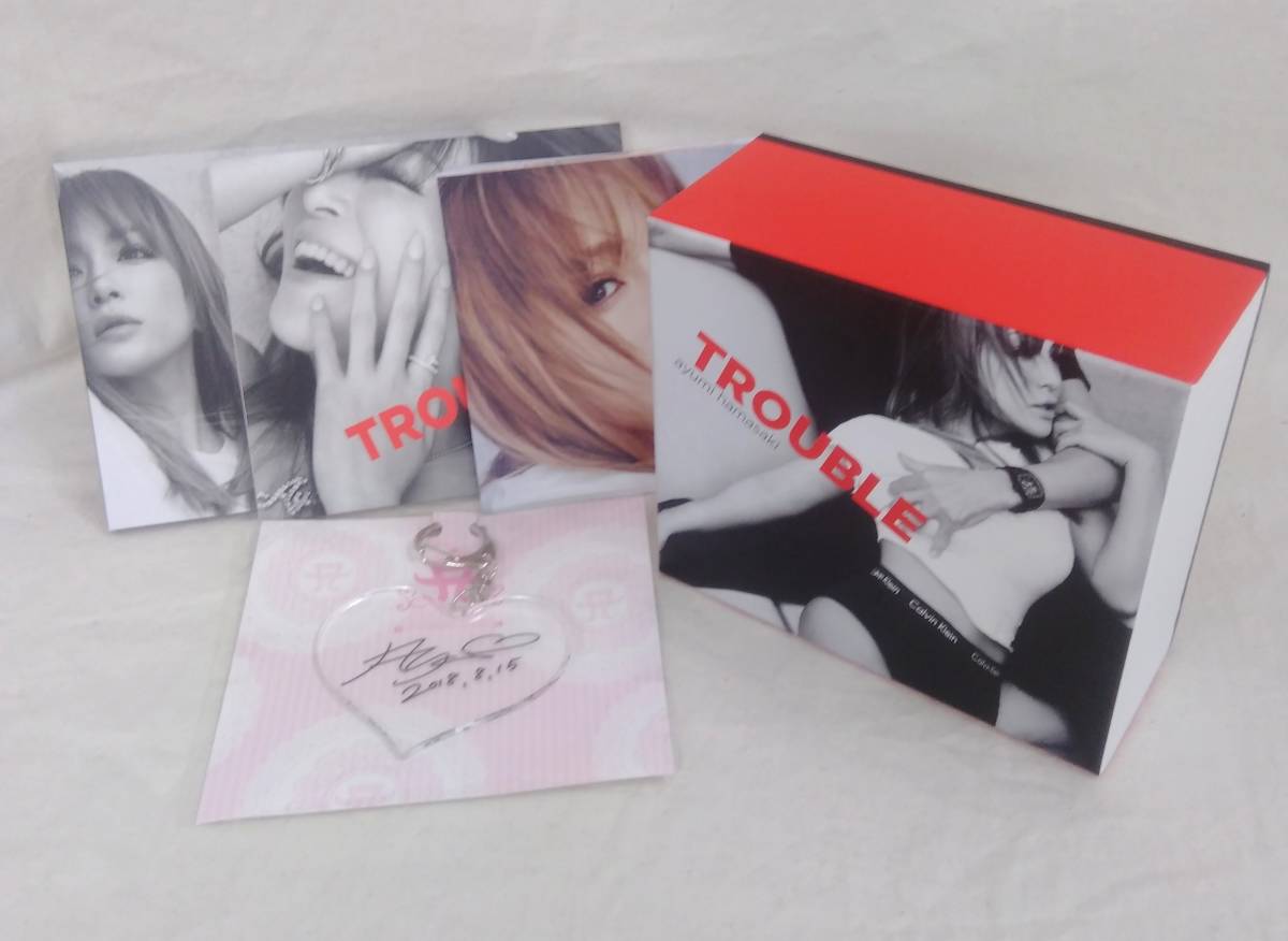 浜崎あゆみ TROUBLE 初回生産限盤ジャケットB CD DVD グッズ 浜崎あゆみ TROUBLE 初回生産限盤ジャケットB CD DVD グッズ
