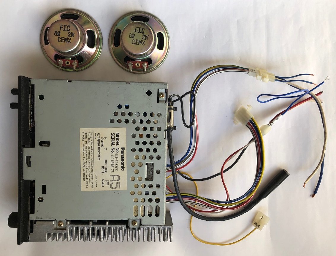 Panasonic パナソニック カーステレオ RM-Z26SAS カセットデッキ カー 