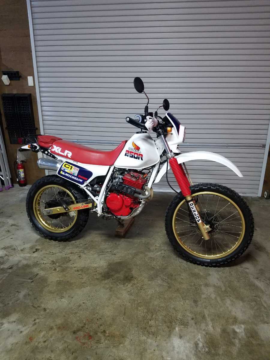 XLR250R MD16 - HONDA ホンダ 実働 赤エンジン 書類あり XLR250 公式