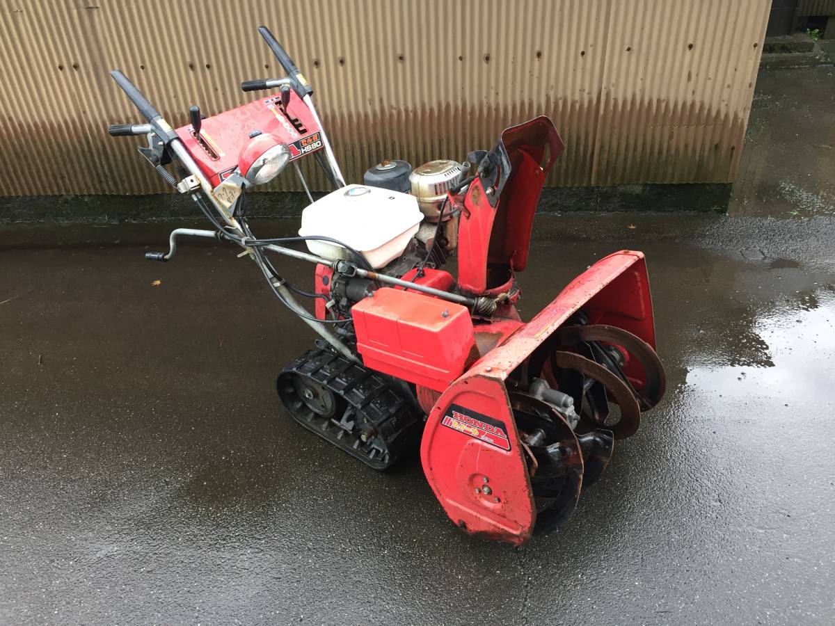 【最安値，2025】 HONDA 除雪機 ホンダ スノーラ HS80 セル付き ライト付き ジャンク品(除雪機)｜売買されたオークション情報、yahooの商品情報をアーカイブ公開 - オークファン 除雪機