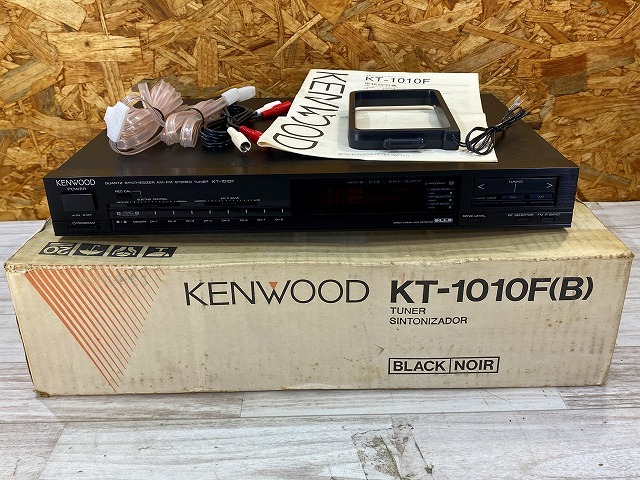 ♪♪A15【在庫一掃SALE】KENWOOD AM-FMステレオチューナー KT-1010F