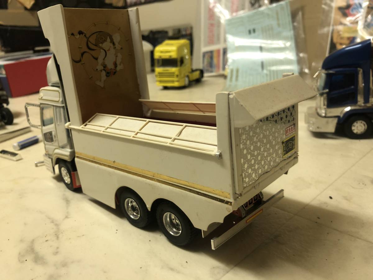 1/32デコトラ プラモデル ジャンク品 1円スタートの入札履歴 - 入札者 