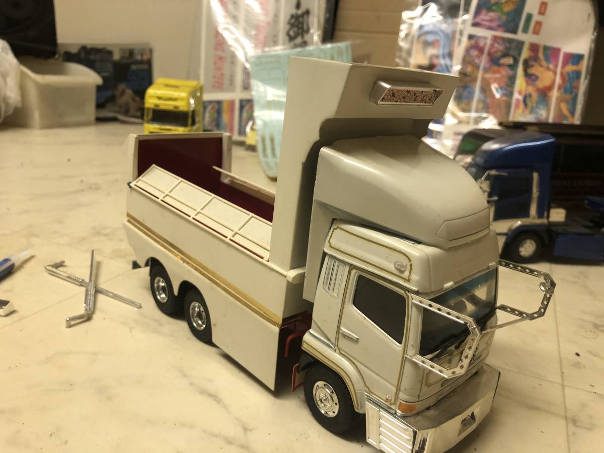 1/32デコトラ プラモデル ジャンク品 1円スタートの入札履歴 - 入札者 