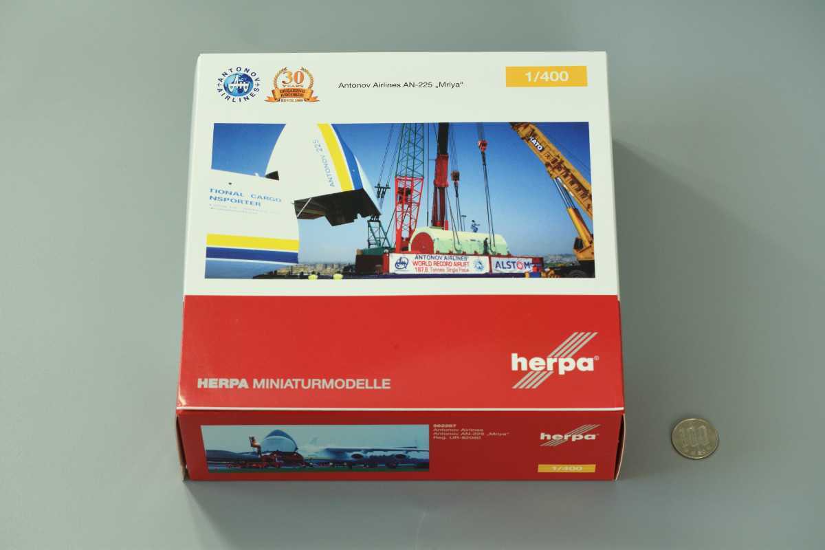 1⁄400 AN-225 アントノフ航空 UR-82060 Herpa Antonov Mriya An-225