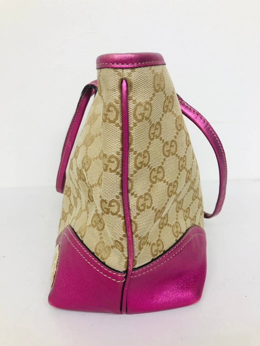 ik1009／GUCCI グッチ レディース トートバッグ ベージュ