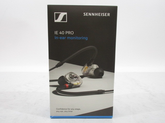 s1209k [送料850円]★動作OK★ SENNHEISER 全バイザー モニターイヤホン IE 40 PRO [094-210108]_1