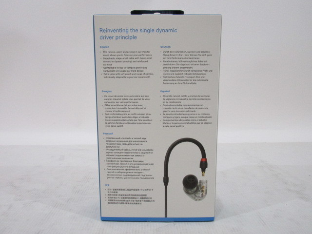 s1209k [送料850円]★動作OK★ SENNHEISER 全バイザー モニターイヤホン IE 40 PRO [094-210108]_8