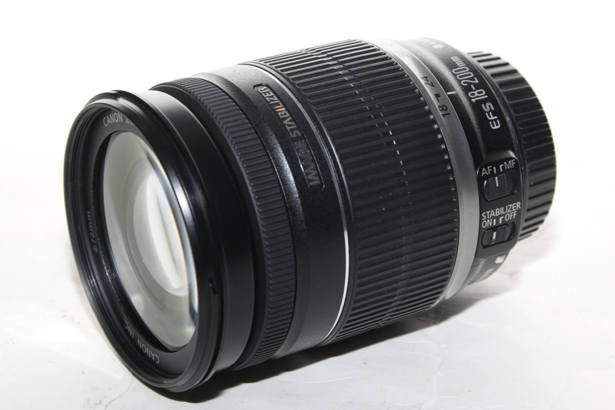 Canon EF-S18-200mm F3.5-5.6 IS カメラレンズ 一眼レフ 交換レンズ