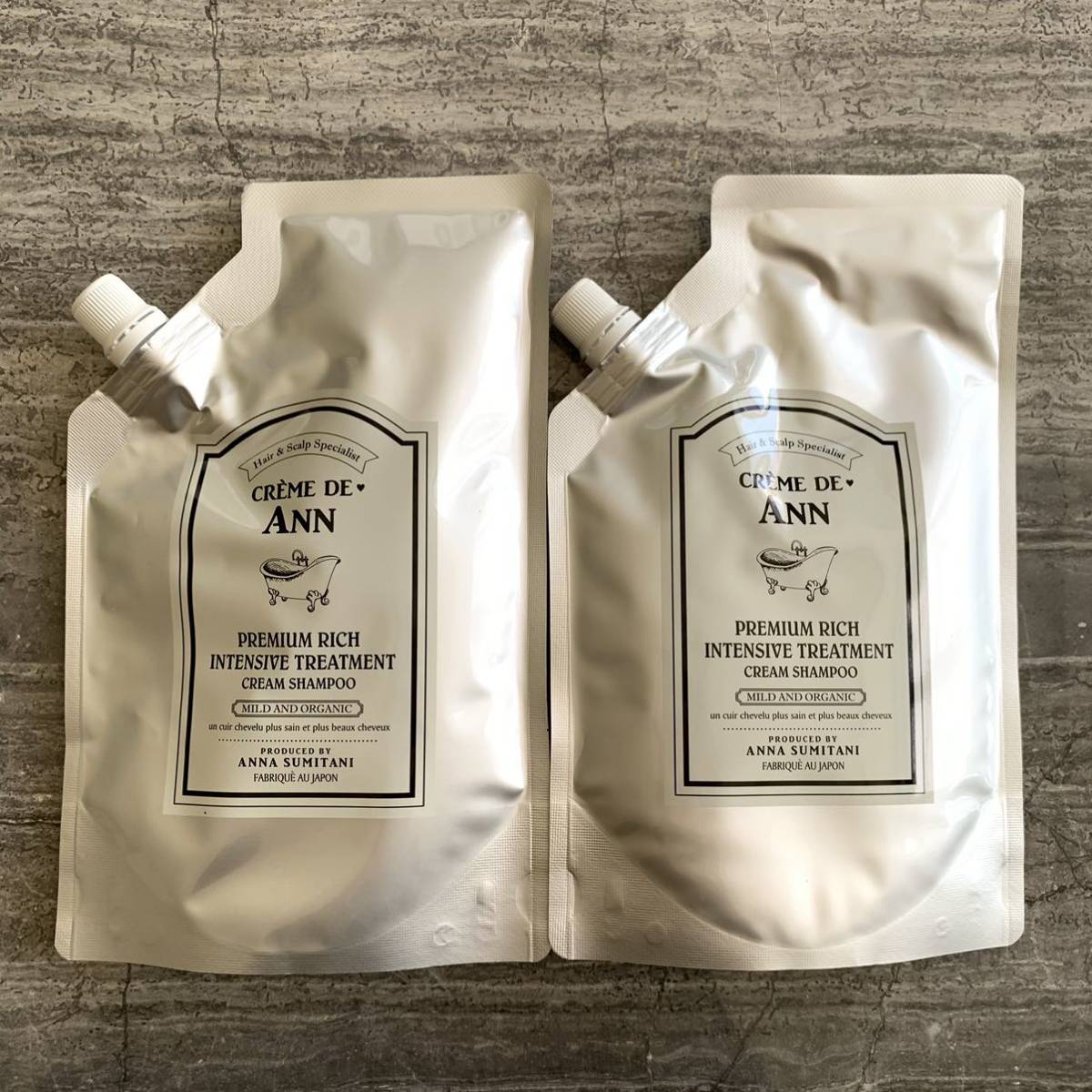 クレムドアン❤︎生クリームシャンプー&お試しセット creme de ann クレムドアン生クリームシャンプー 2個セット de