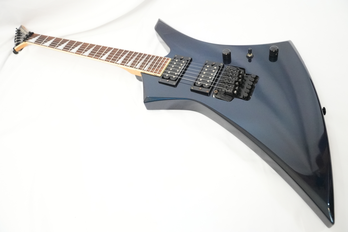 1990年代中期 GroverJackson ケリー ☆Grover Jackson☆KE.P-75 Navy Metallic KELLY 90年代 ボルトオン