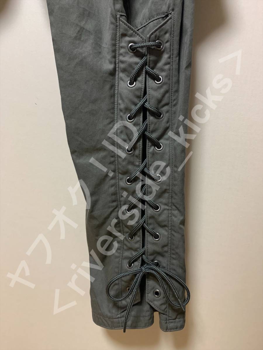 新品 19ss 08ss YOHJI YAMAMOTO POUR HOMME パンツ レースアップ 