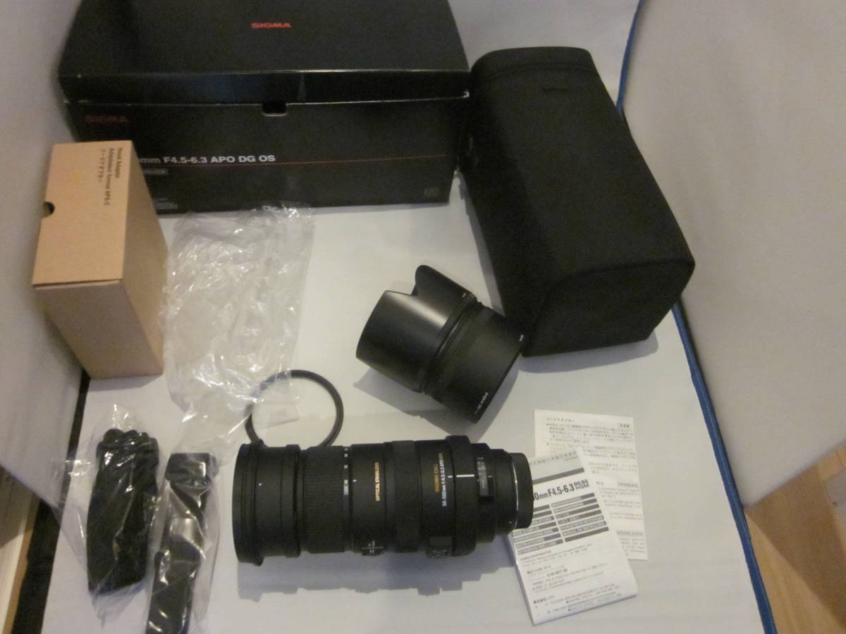 APO 50-500mm DG HSM シグマ F4.5-6.3 SIGMA OS : | F4-6.3 EX キャノン