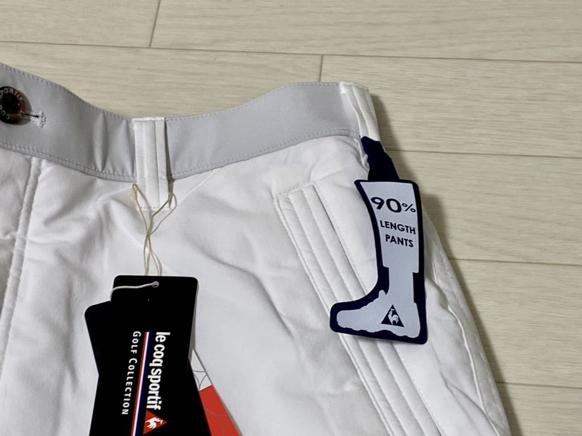 coq sportif ゴルフ ナイロン9分丈パンツ le golf ルコックスポルティフ 公式ルコックスポルティフ 接触冷感 9分丈パンツ GOLF セールle GOLF吸水速乾&frasl;防汚加工済みのストレッチ9 公式 ルコック (ルコックスポルティフ)