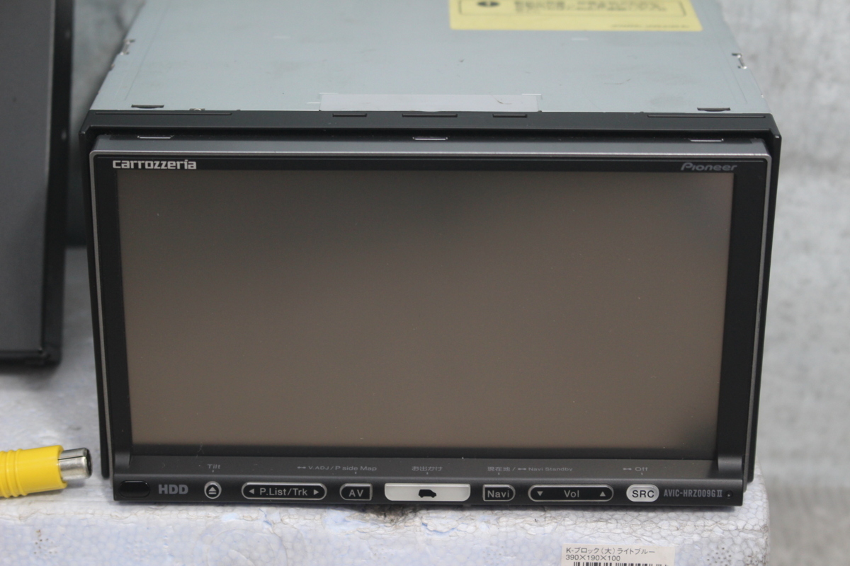 タッチパネル新品☆カロッツェリア HRZ099 DVD再生・地デジTV☆動作
