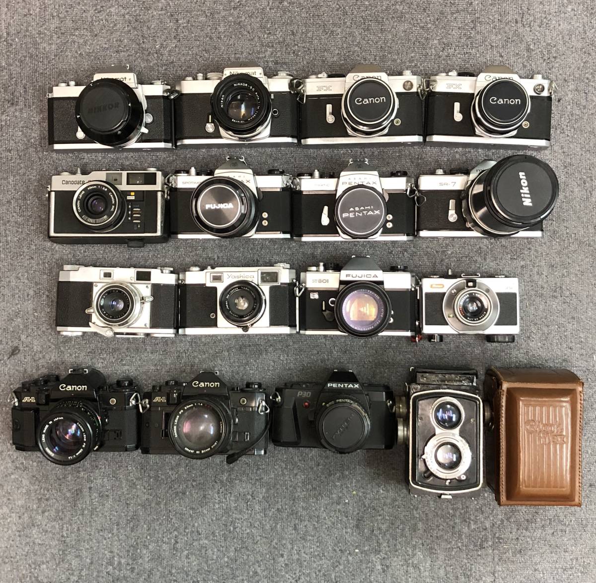 Canon OLYMPUS フィルムカメラ いろいろまとめて 動作未確認のため