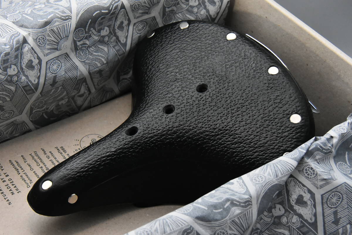 | Brooks England B67 - : B67S ブルックス com Bike Leather Short Short,Handmade brooks ブラック 送料無料