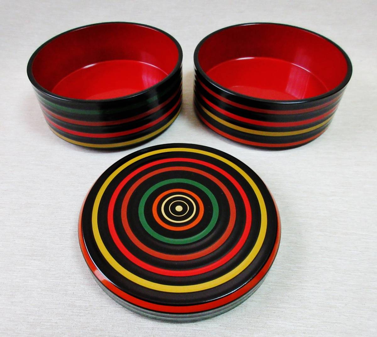 象彦【独楽二段丸重】４,８寸 高さ 13.5cm　共箱_4