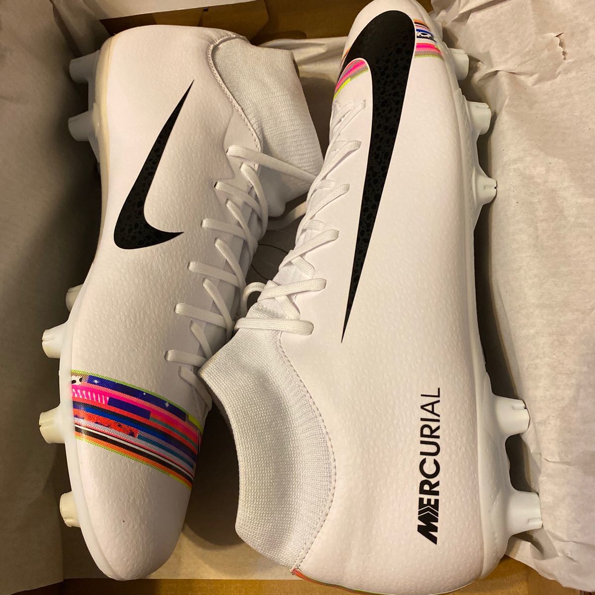 ナイキ NIKE マーキュリアル スーパーフライ VI アカデミー CR7 HG 