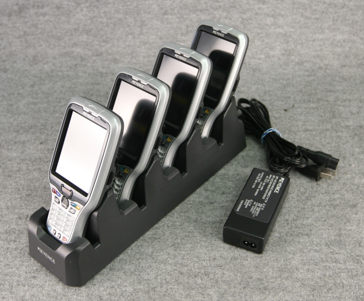 M◇KEYENCE(キーエンス)/ハンディターミナル/BT-W100 4台セット/4連