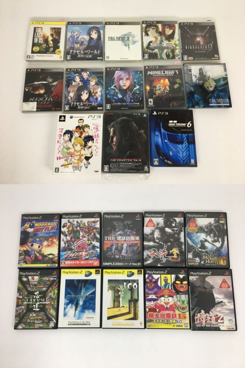 ジャンク品 2 ゲームソフト まとめ売り Ps2 Ps3 メタルギアソリッド5 北米版 マインクラフト 桃太郎電鉄15等 023 Yk 10 その他 売買されたオークション情報 Yahooの商品情報をアーカイブ公開 オークファン Aucfan Com