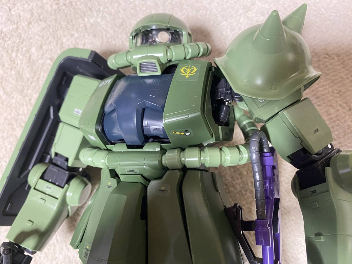 Pg 1 60 量産型 ザク 素組み完成品 ジャンク扱い パーツ取りなどに バンダイ バンプレスト プレバン パーフェクトグレード プラモデル 機動戦士ガンダム 売買されたオークション情報 Yahooの商品情報をアーカイブ公開 オークファン Aucfan Com