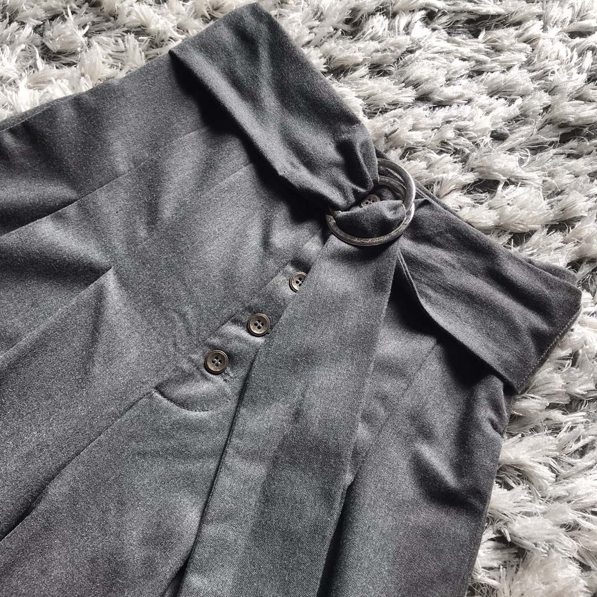 Zara ザラ レディース秋冬 ウエストベルト付きワイドパンツ サイドスリット入り S スカート 売買されたオークション情報 Yahooの商品情報をアーカイブ公開 オークファン Aucfan Com