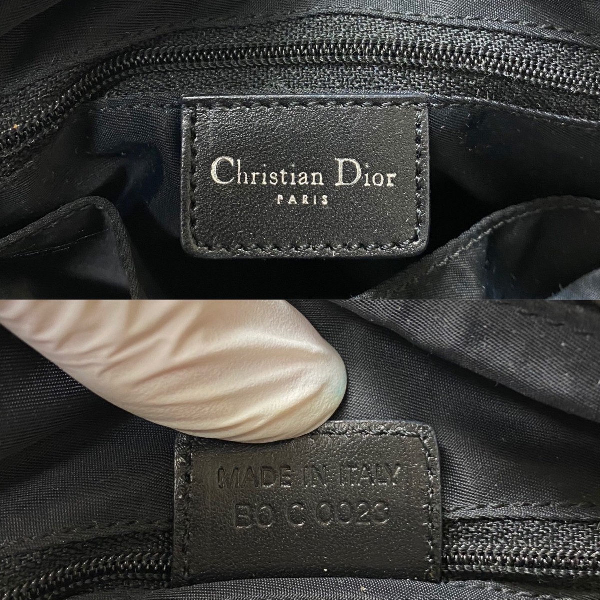 美品】Christian Dior トロッター ミニボストンバッグ 鍵付き Dior