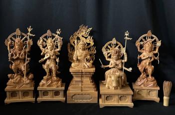 井波彫刻 仏教工芸品 総ケヤキ材 最高級 Yahoo!オークション 精密彫