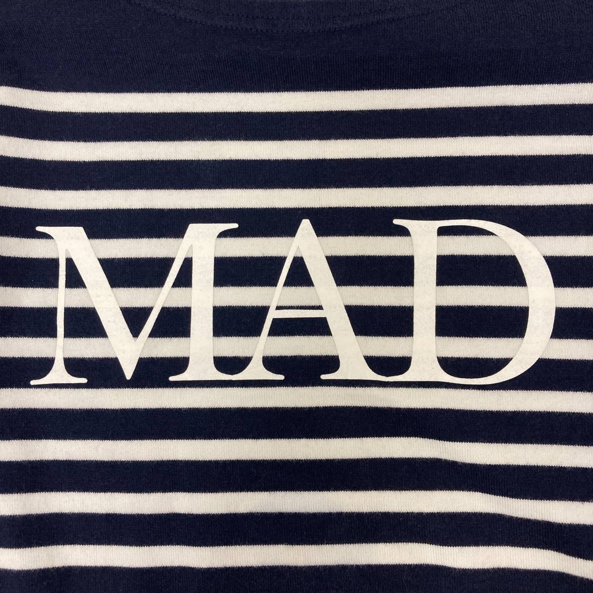 UNDER COVER MAD ボーダー長袖Tシャツ UNDERCOVER アンダーカバー MAD ボーダー バスクシャツ カットソー M