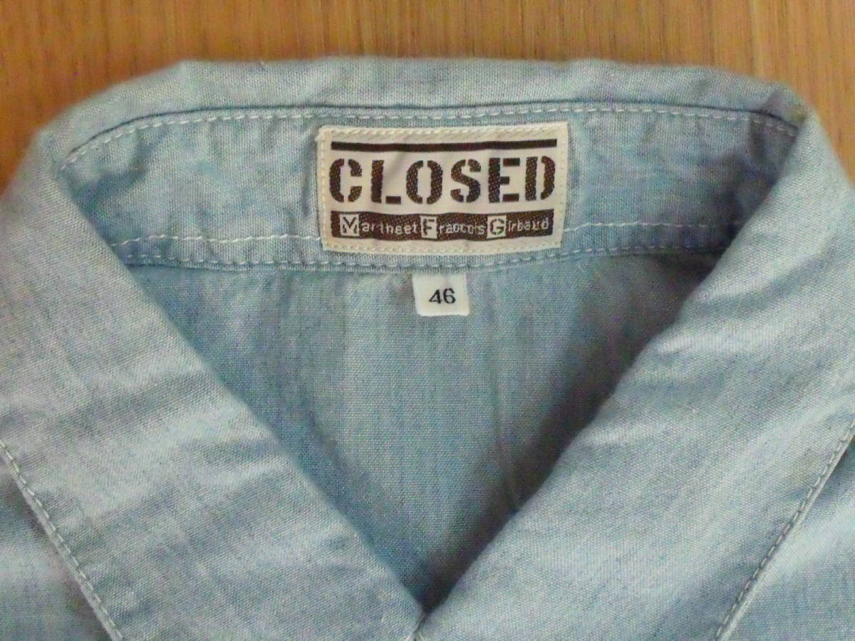 ☆ CLOSED マリテフランソワジルボー MARITHE FRANCOIS GIRBAUD 長袖