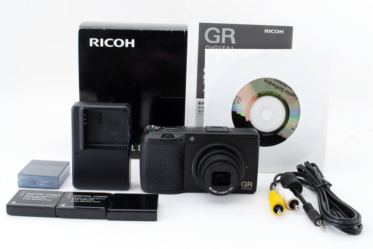 豪華 RICOH リコー GR DIGITAL Ⅱ元箱 別売付属付 △▽元箱一式 RICOH