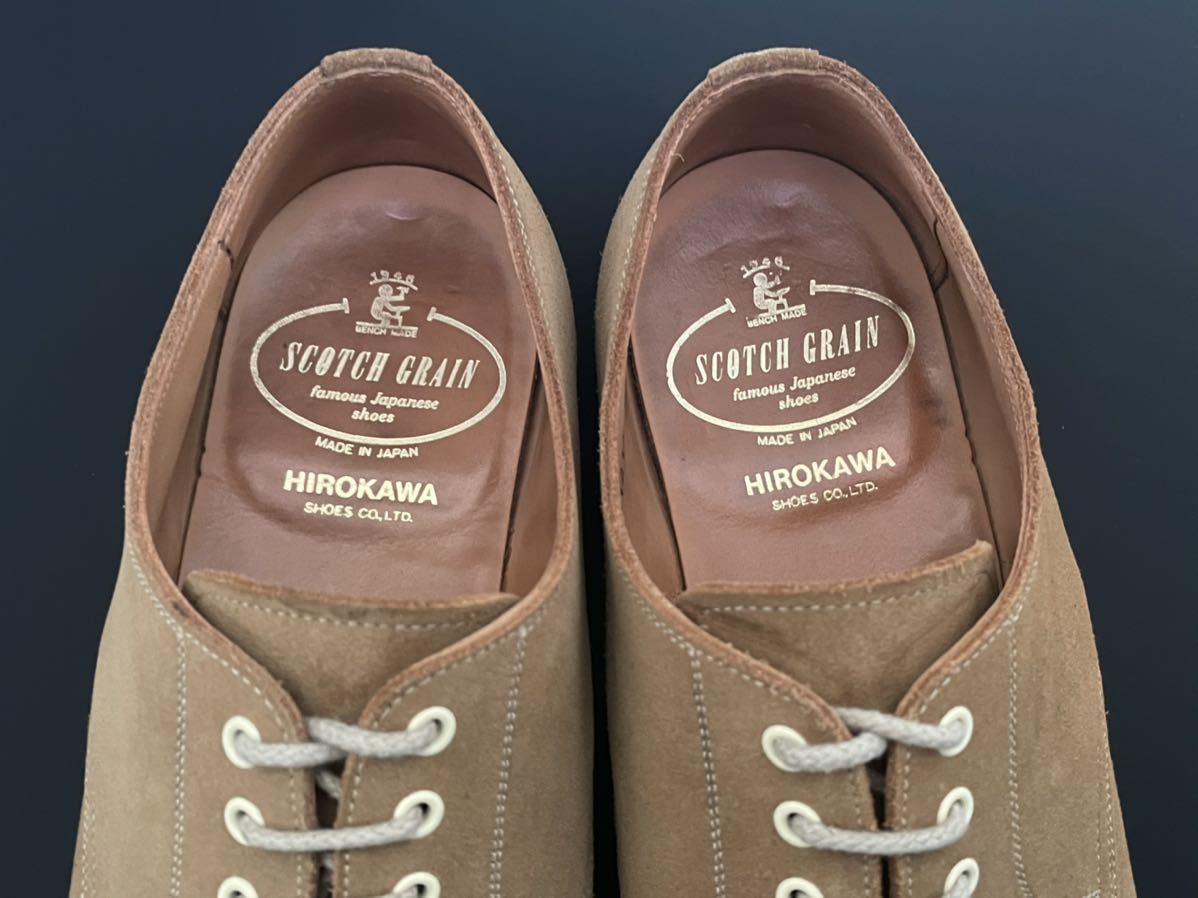 即決 送料込み SCOTCHGRAIN スコッチグレイン 26cmEEE メンズ プレーン