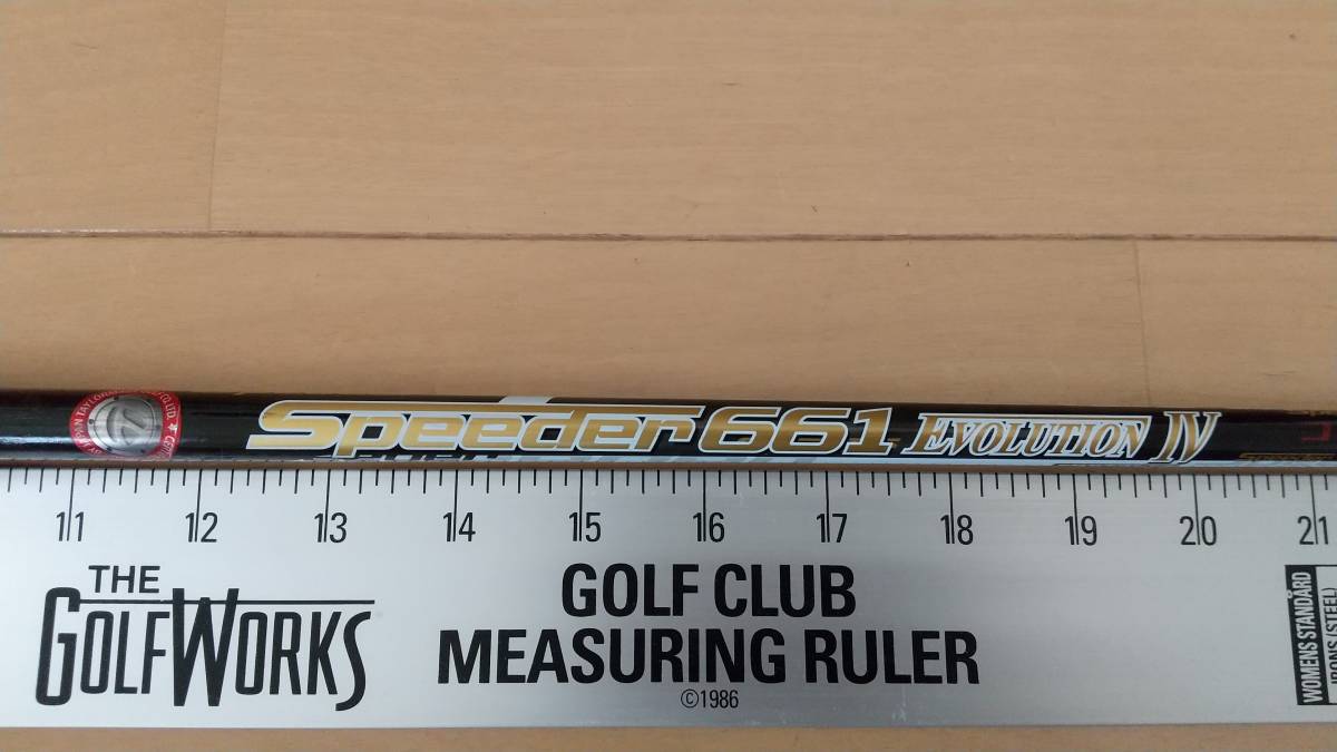 中古]Speeder 661 EVOLUTION Ⅳ☆S☆5w☆テーラーメイド スリーブ付き