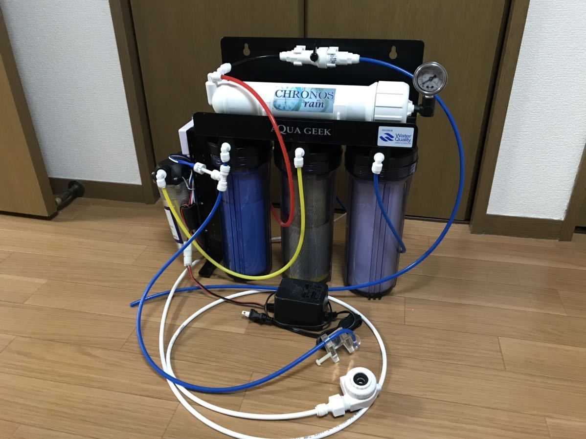 AQUA GEEK クロノスレイン／TDSモニター 浄水器 検／海水魚 シュリンプ