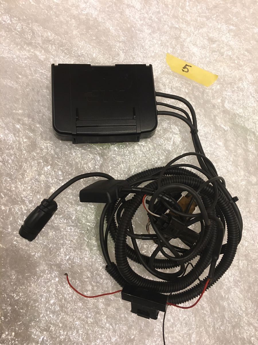 中古ジャンク】 バイク 用 ETC車載器 インジケータ MITSUBA アンテナ