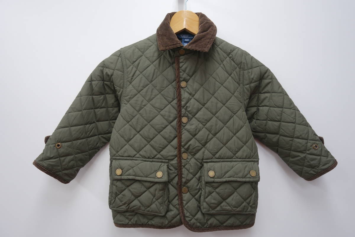 全国無料，最新作 32W ラルフローレン Ralph Lauren 中綿キルティングジャケット スナップボタン 2T(ジャンパー、ブルゾン)｜売買されたオークション情報、yahooの商品情報をアーカイブ公開 - オークファン 男の子用